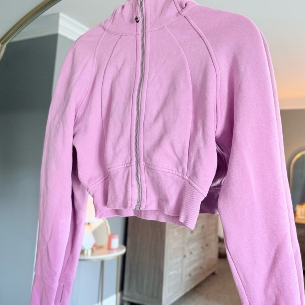 Lululemon scuba cropped hoodie